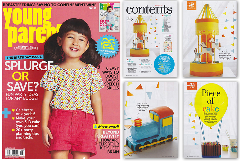 Editorial series in Young Parents magazine