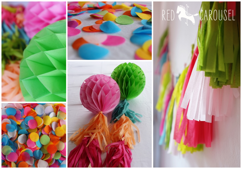 Products for sale - paper decor