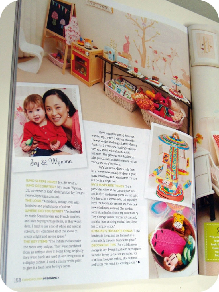Interview with Wynona about her daughter's room styling